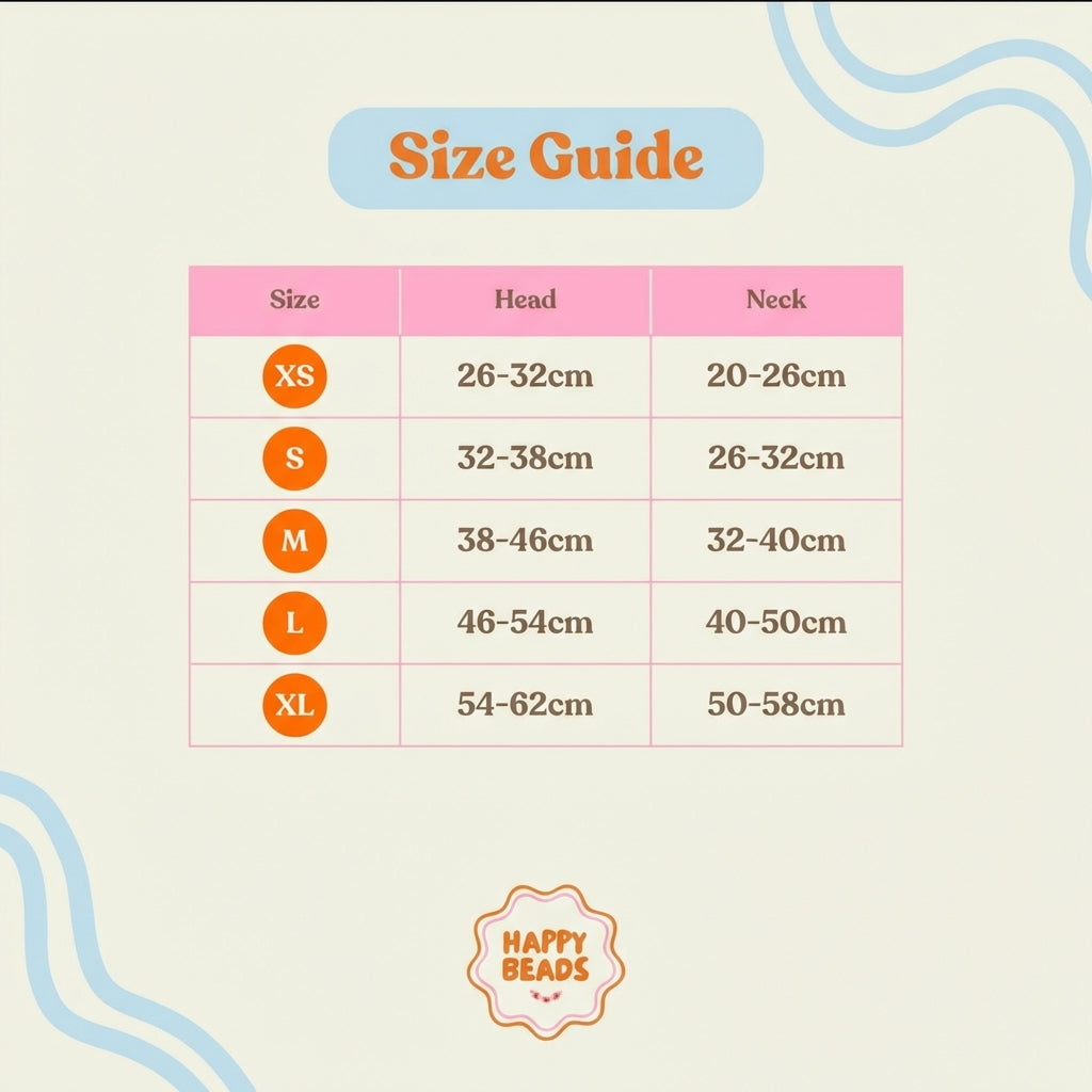 Honey Cream Dog Necklace – Handmade Silicone Beads - Happy Beads